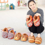 Sohiwoo Simulated Bread Toast Slippers Women's Funny Novelty Shoes Home Kawaii Slipper Girl Interesting Creative Booties Slippers Cute