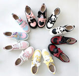 Sohiwoo  Harajuku Student Girl Low help Bowknot Princess Kawaii Girl Women Shoes japanese Sweet Lolita Shoes Tea Party Cos Loli