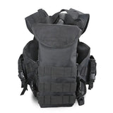 Sohiwoo Chest Rig Vest Nylon Multi Pocket Molle System Pouch Waist Bag Outdoor Fit Airsoft Hunting Training Apparel Accessories