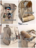 Sohiwoo New Style Kawaii Itabag For 20CM Dolls Japanese High School Girls Crossbody Bags Women Ita Bag Transparent Pocket Shoulder Bag