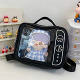 Sohiwoo Funny TV Backpacks Women Fashion JK Uniform Doll Show Ita Bags Kawaii Students Subculture Crossbody Shoulder Bolso Mujer