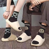 Sohiwoo Summer Men's Slides Man Women Unisex Slippers Zeey Fashion Indoor Non-slip Casual Shoes EVA Flip-flops Beach Garden Sandals