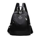 Sohiwoo Leather Travel Mujer Bag Girls Mochila High Women Shoulder For Ladies Backpack School Bags Backpack Anti-Theft Vintage Capacity