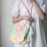 Sohiwoo Hand woven shoulder bag, storage bag, parquet bag, simple, fashionable, convenient and easy to use