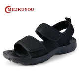 Sohiwoo Original Men Sandals Lightweight Beach Shoes Men's Clogs Lovers Home Garden Shoes Summer Outdoor Not Slip Sandals Man Shoes