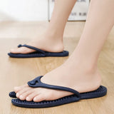 Sohiwoo Foldable Hotel Couple Slippers Brand Summer Soft Flat EVA Unisex Indoor Lightweight Non Slip Man Women Sandals