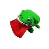 Sohiwoo 1PCS New Selling Frog Wallet Anime Cartoon Wallet Coin Purse Manga Flannel Wallet Cute Purse Coin Holder