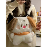 Sohiwoo Cute Dog Womens Backpack Original Cartoon Kawaii Japanese Style Fashion Student Backpack Casual 2024 Harajuku Female Bag