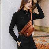 Sohiwoo Crossbody Bag Bag Soft Waist Women Bags Fashion Belt Packs Retro Designer Pack Waist Fanny Leather Shoulder New Luxury Female