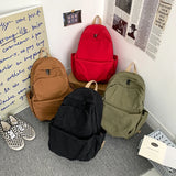 Sohiwoo Preppy Style Women Backpack Cool Cotton Schoolbag for Teenage Girls Shoulder Fashion Men Female Canvas Bagpack Travel Rucksack