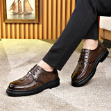 Sohiwoo Crocodile Shoes Men Wedding Dress Leather Shoes Men Italiano Oxford Shoes Men Business Suit Office 2024 Italiano Zapatos
