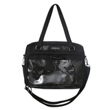 Sohiwoo Summer Solid See Through Ita Bags Female Fashion Kawaii Japanese Style JK Uniform Women's Bag Trend Shoppers