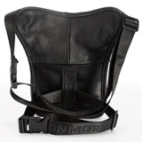 Sohiwoo Riding Bag Bag Leather Travel Messenger Genuine Pack Leg Bag Drop Bum Waist Belt Crossbody Men Motorcycle Shoulder Hip