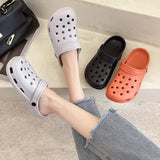 Sohiwoo Fashion Sandals Waterproof Slippers Women Shoes Summer Outdoor Slides Soft Sole Garden Shoes Indoor Nursing Clogs Sandals