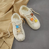 Sohiwoo Ladies Shoes Round Toe Women Footwear High On Platform Off White Low Sale Offers Stylish A Light Korean Original Urban 39