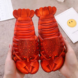 Sohiwoo Summer Women Men Garden Sandals Lobster Design Clogs Comfortable Slippers EVA Casual Outdoor Beach Walking Shoe Couple Plus Size