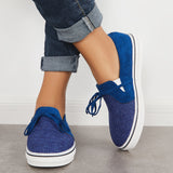 Sohiwoo  sneaker Comfy Flat Canvas Sneakers