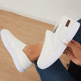 Sohiwoo  sneaker Dune Loafers Fashion Sneakers Canvas Slip-On Shoes Casual Loafers Imily Bela