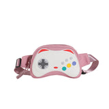 Sohiwoo Gamepad Design Chest Bag Versatile Crossbody Bag & Purse Color Contrast Sling Bag