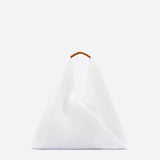 Sohiwoo Knitted Canvas Pure Color Shoulder Hobo