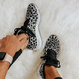 Sohiwoo  Imily Bela sneaker Summer Athletic Leopard Sneakers Lightweight Soft Safety Sneakers Running Shoes