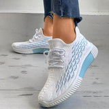 Sohiwoo  sneaker Fashion Mesh Breathable Platform Sneakers