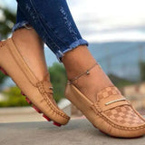 Women Casual Comfy Faux Leather Loafers