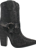 Sohiwoo Crown Jewel Boot  - Black