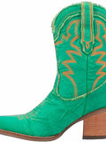 Sohiwoo Yall Need Dolly Denim Bootie  - Green