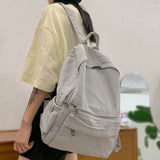 Sohiwoo Vintage  Backpack Canvas Female Laptop