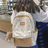 Sohiwoo Kawaii Pattern Laptop Backpack