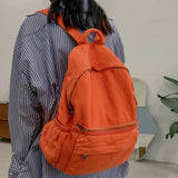 Sohiwoo Vintage  Backpack Canvas Female Laptop