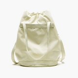 Sohiwoo Large Capactiy Drawstring Bucket Bag Nylon Crossbody Bag Lightweight Versatile Shoulder Bag