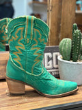 Sohiwoo Yall Need Dolly Denim Bootie  - Green