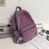 Sohiwoo Casual Nylon College Backpack