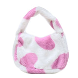 Sohiwoo Fluffy Shoulder Plush Tote