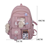 Sohiwoo Cute Waterproof Student Backpack