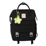 Sohiwoo Yellow College Laptop Backpack