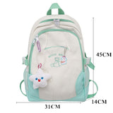 Sohiwoo Waterproof Male College Backpack