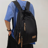 Sohiwoo Nylon College Backpack for Students