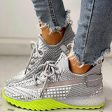 Sohiwoo  Imily Bela sneaker Fashion Gray Running Sneakers Lightweight Tennis Sneakers Walking Sneakers Mesh Breathable Sneakers