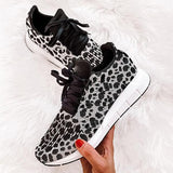 Sohiwoo  Imily Bela sneaker Summer Athletic Leopard Sneakers Lightweight Soft Safety Sneakers Running Shoes