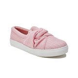 Sohiwoo  sneaker Knitted Twist Slip On Sneakers