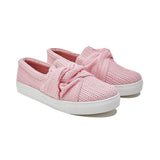 Sohiwoo  sneaker Knitted Twist Slip On Sneakers