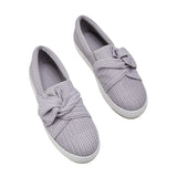 Sohiwoo  sneaker Knitted Twist Slip On Sneakers